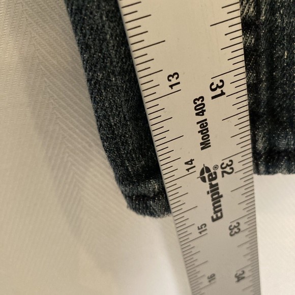 Luxirie by LRG Baby Heart Camo Bootcut Distressed Stretch Flared Jeans 26 NWT - Picture 6 of 12